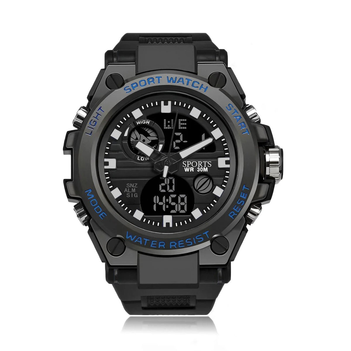 SaneShoppe-Trendy Multifunctional LED Electronic Watch for Outdoor Enthusiasts