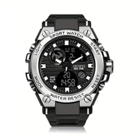 SaneShoppe-Trendy Multifunctional LED Electronic Watch for Outdoor Enthusiasts