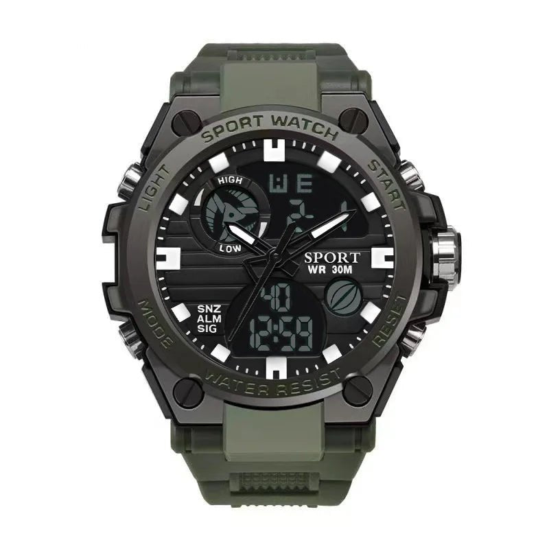 SaneShoppe-Trendy Multifunctional LED Electronic Watch for Outdoor Enthusiasts