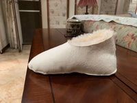 SaneShoppe-Sheepskin Indoor Slippers, Real Leather Barefoot Shoes for Men and Women