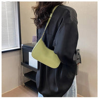 SaneShoppe - New 2025 Women's Bag Retro Hong Kong Style Portable Single Shoulder Underarm Premium Western Style Handbag