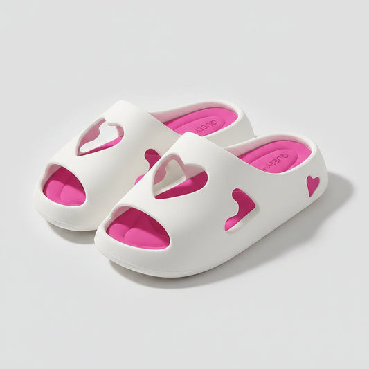 SaneShoppe - New arrival 6 cm platform EVA slipper women's light summer slides woman chunky home bath shoes girls garden clogs mute slippers