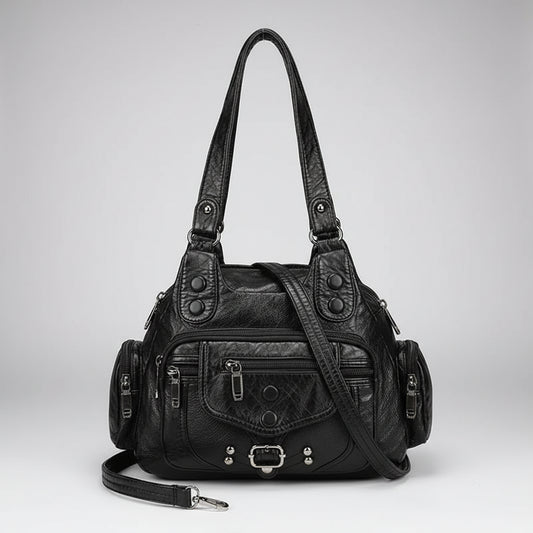 SaneShoppe - New Fashion High Quality Woman Messenger Bag Luxury Soft Leather Handbags Women's Bags Designer Famous Brand Women Shoulder Tote