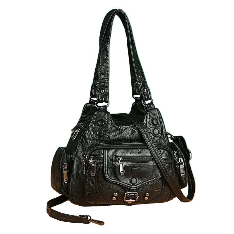 SaneShoppe - New Fashion High Quality Woman Messenger Bag Luxury Soft Leather Handbags Women's Bags Designer Famous Brand Women Shoulder Tote