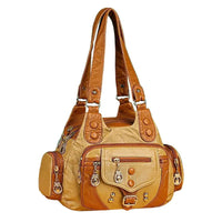 SaneShoppe - New Fashion High Quality Woman Messenger Bag Luxury Soft Leather Handbags Women's Bags Designer Famous Brand Women Shoulder Tote