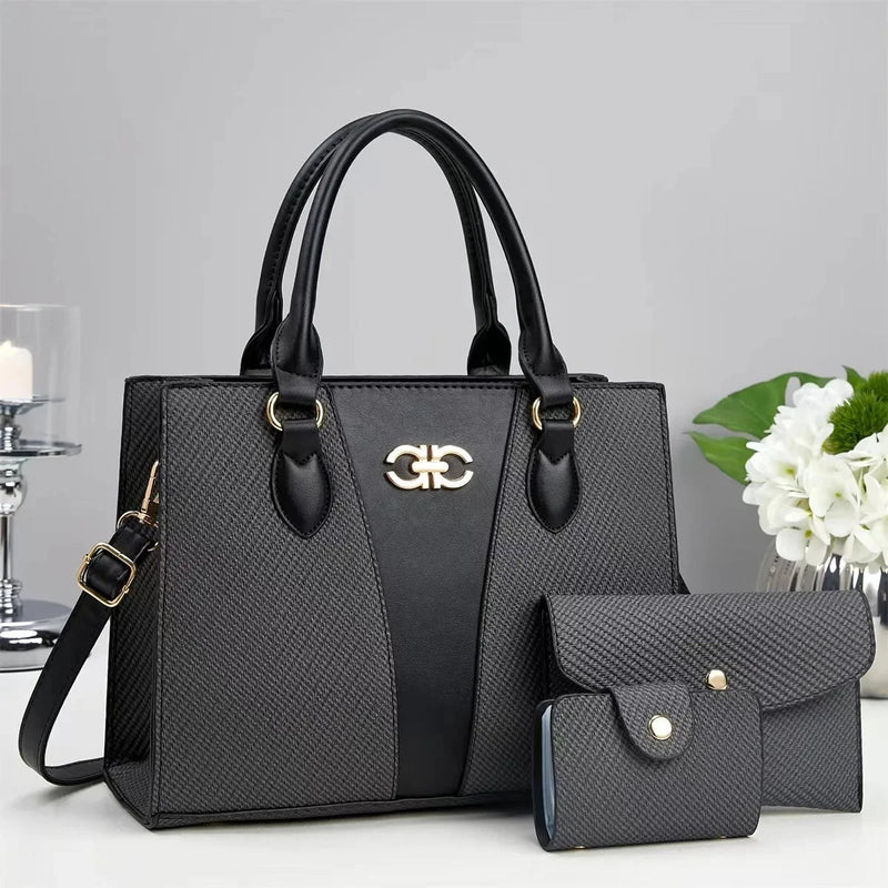 SaneShoppe - New Fashionable Large Capacity Ladies Handbag Commuter Multi - Functional Sub - Mother Practical Bag Stylish All - Match Women's Bag