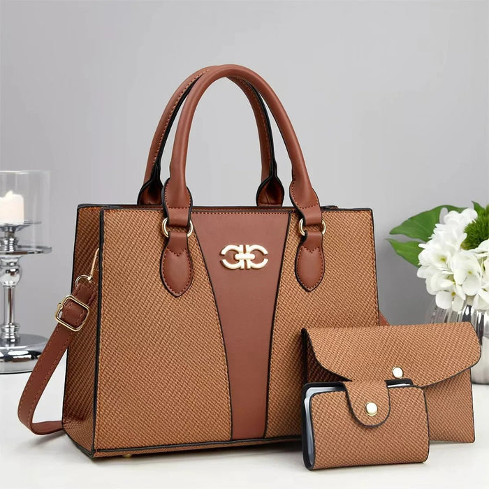 SaneShoppe - New Fashionable Large Capacity Ladies Handbag Commuter Multi - Functional Sub - Mother Practical Bag Stylish All - Match Women's Bag