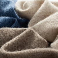 SaneShoppe - New Men's Fashion Casual Wool Sweater Warm Autumn And Winter Semi - High Neck Knitted Bottoming Shirt