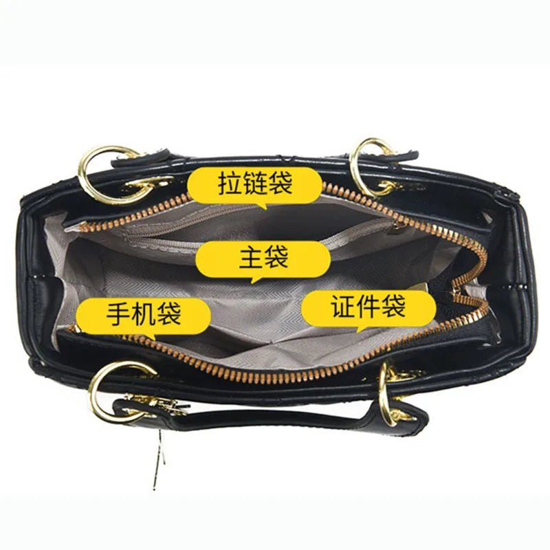 SaneShoppe - New Women shoulder Handbags Bag for 2025 women Female luxury designer shoulder bags Large capacity fashion crossbody bag