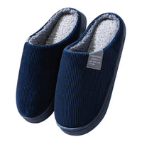 SaneShoppe - NEW Women's Men's Casual Thick Soft Bottom Home Slippers Household Plush Slippers Anti - slip Thermal Slippers Indoor Winter Flats