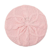 SaneShoppe - New Women's Plain Color Knit Beret Hat Ladies French Artist Beret Hats Spring Casual Thin Acrylic Berets for Women Beanie