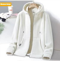 SaneShoppe - Outdoor Polar Fleece Hoodie Jacket for Men and Women