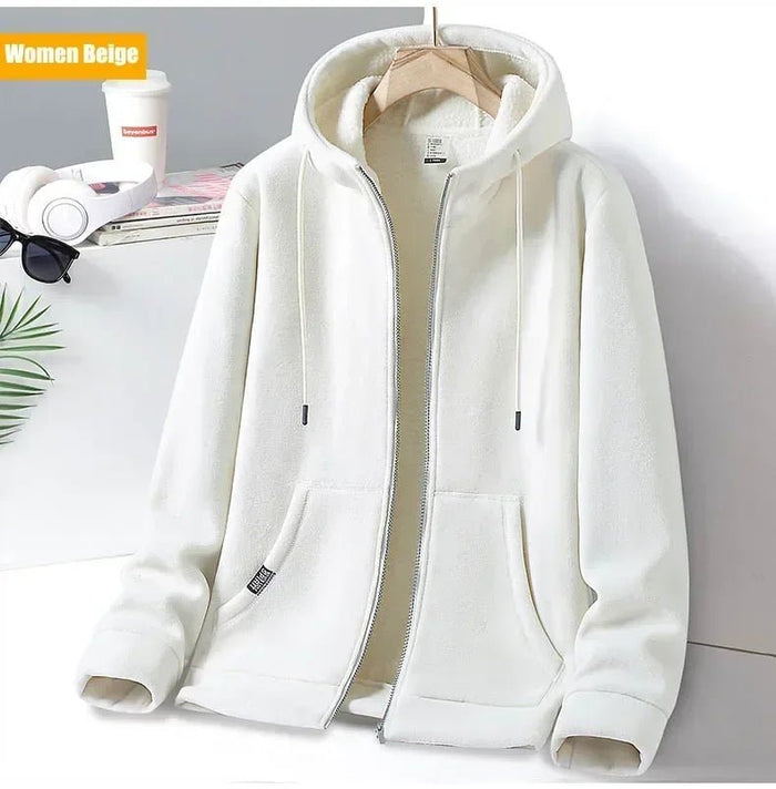 SaneShoppe - Outdoor Polar Fleece Hoodie Jacket for Men and Women