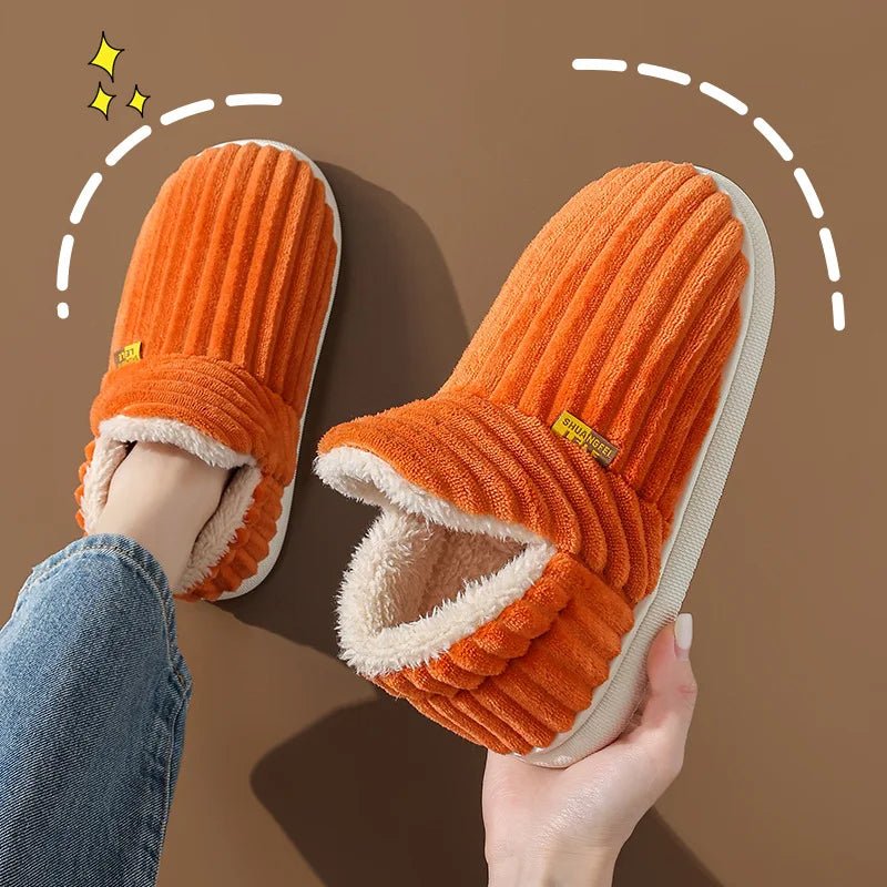 SaneShoppe - Pallene New Men Slippers Warm Super Soft Women Boots Outdoor Plush Fur Lining Home Shoes Female Classic Comfortable Snow Boots