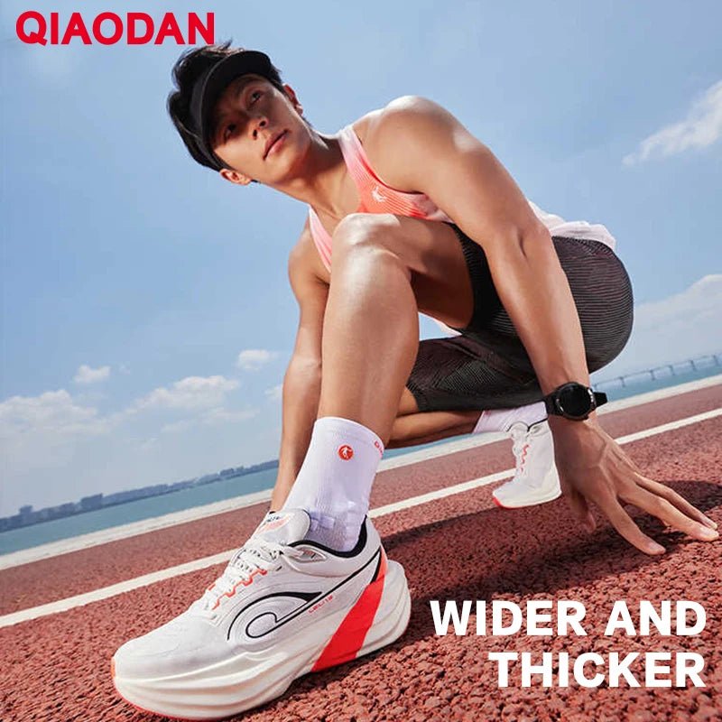 SaneShoppe - QIAODAN TG1.0 2025 Men's Marathon Running Shoes Shock Absorbing High Rebound Distance Training Sneakers QDB023253285