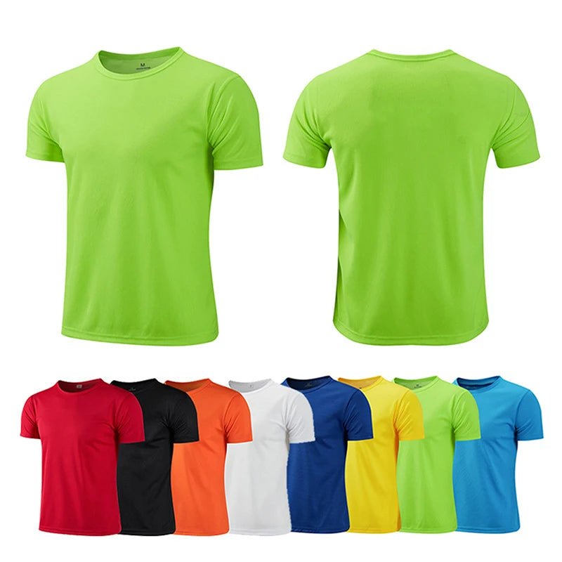 SaneShoppe-Quick Dry Short Sleeve Gym Fitness T-Shirt for Men and Women