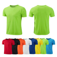 SaneShoppe-Quick Dry Short Sleeve Gym Fitness T-Shirt for Men and Women