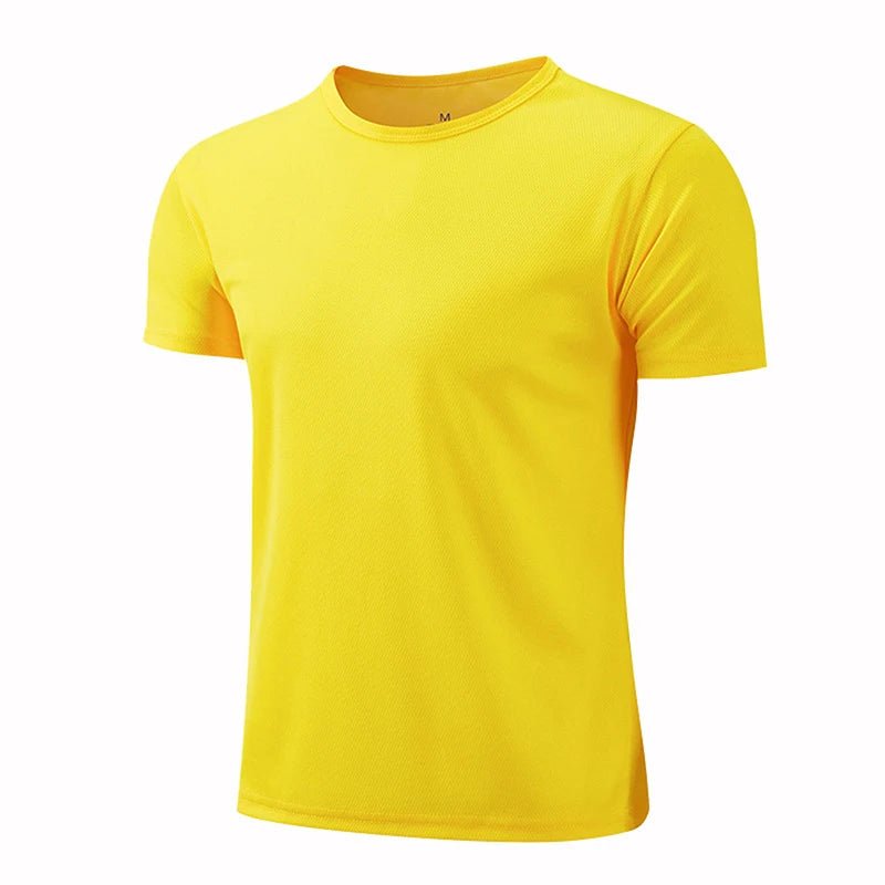 SaneShoppe-Quick Dry Short Sleeve Gym Fitness T-Shirt for Men and Women