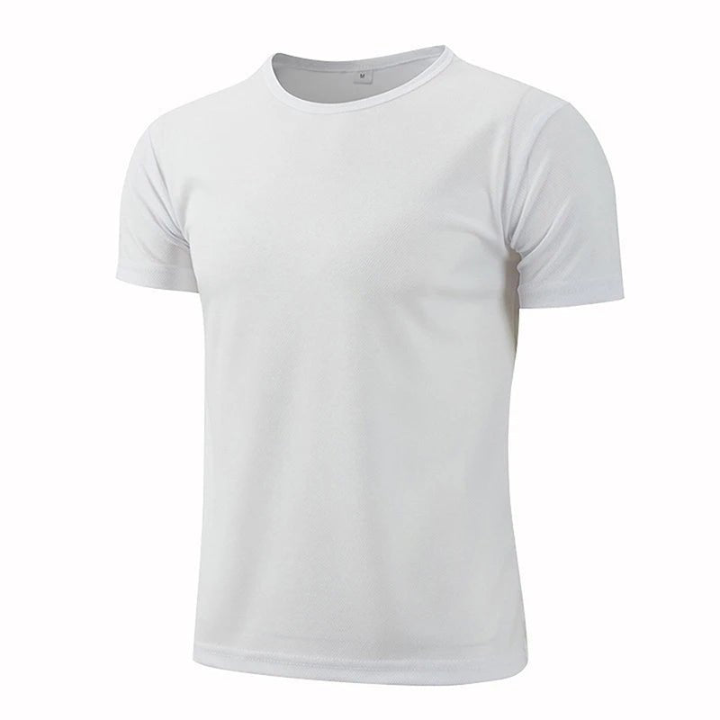 SaneShoppe-Quick Dry Short Sleeve Gym Fitness T-Shirt for Men and Women