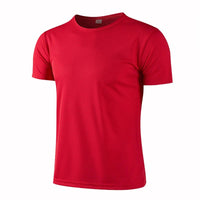 SaneShoppe-Quick Dry Short Sleeve Gym Fitness T-Shirt for Men and Women