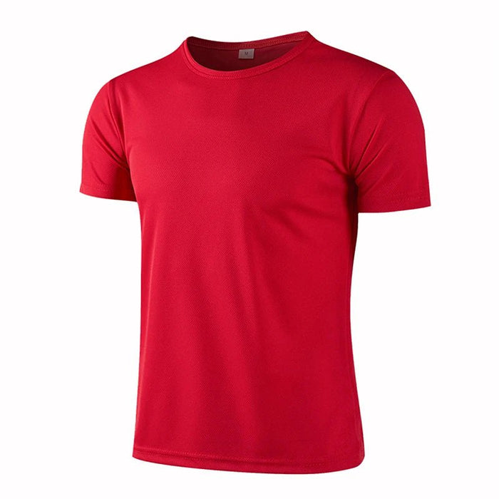 SaneShoppe-Quick Dry Short Sleeve Gym Fitness T-Shirt for Men and Women