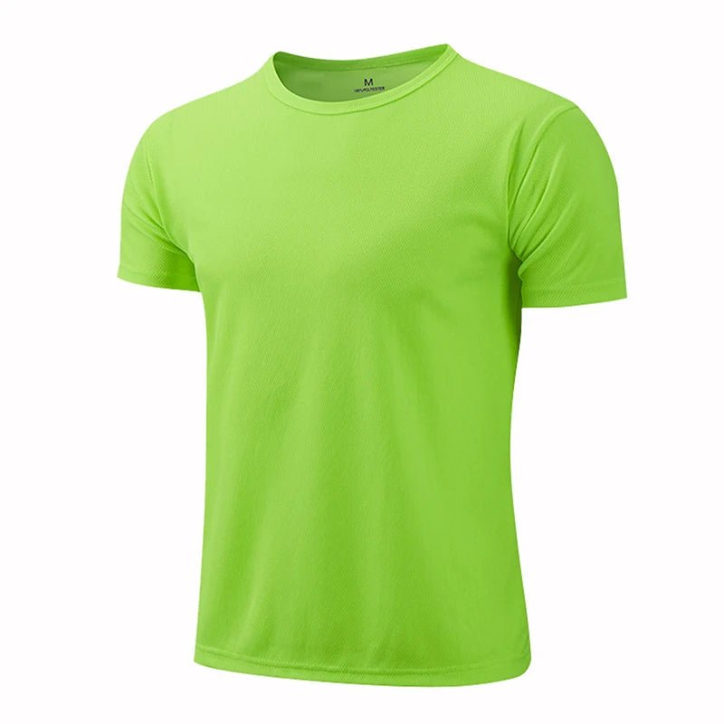 SaneShoppe-Quick Dry Short Sleeve Gym Fitness T-Shirt for Men and Women
