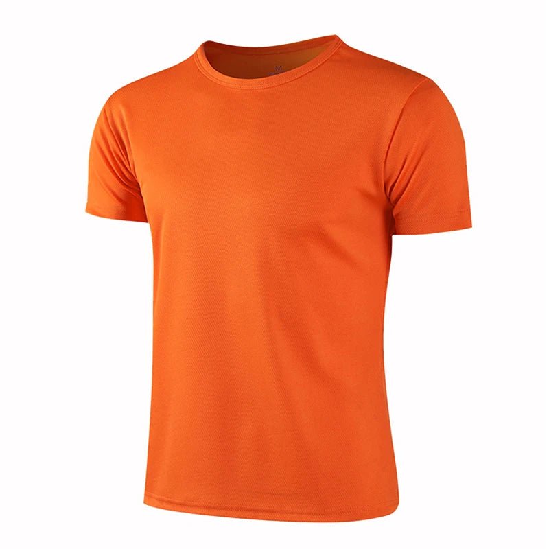 SaneShoppe-Quick Dry Short Sleeve Gym Fitness T-Shirt for Men and Women