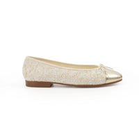 SaneShoppe-Grape Ma Patchwork Sheepskin Ballet Flats Women's Low Cut Shoes