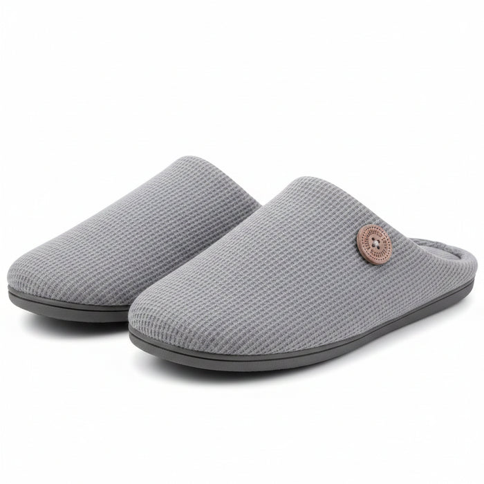 SaneShoppe-Warm Winter Women's Flat Slippers with Memory Foam and Anti-Slip Sole