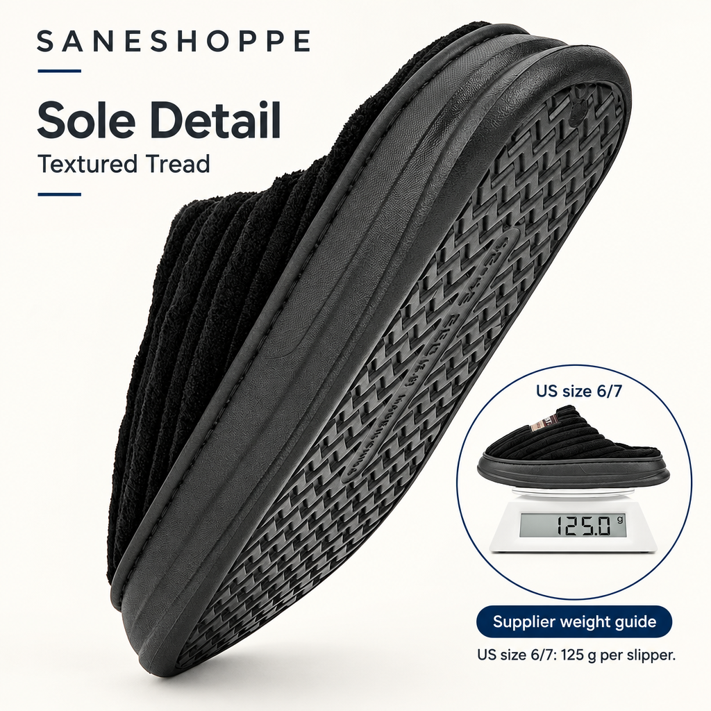 Experience Ultimate Comfort with Men's Winter Suede Slippers