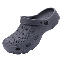 SaneShoppe - Smile Pop Casual Men Clogs Slippers Band Summer Slippers Outdoor Non - slip Beach Cozy Men Shoes Soft EVA Home Breathable Slippers