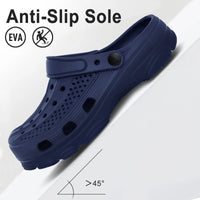 SaneShoppe - Smile Pop Casual Men Clogs Slippers Band Summer Slippers Outdoor Non - slip Beach Cozy Men Shoes Soft EVA Home Breathable Slippers