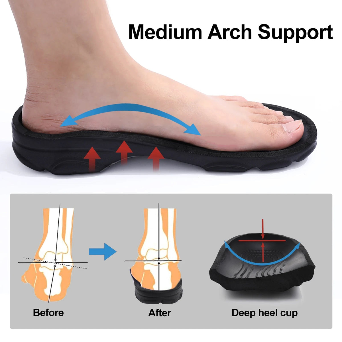 SaneShoppe - Smile Pop Casual Men Clogs Slippers Band Summer Slippers Outdoor Non - slip Beach Cozy Men Shoes Soft EVA Home Breathable Slippers