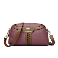 SaneShoppe - Soft Leather Luxury Handbags Women Bags Designer Shoulder Crossbody Bags for Women Top Quality Purses Wallet Bags Sac A Main Hot