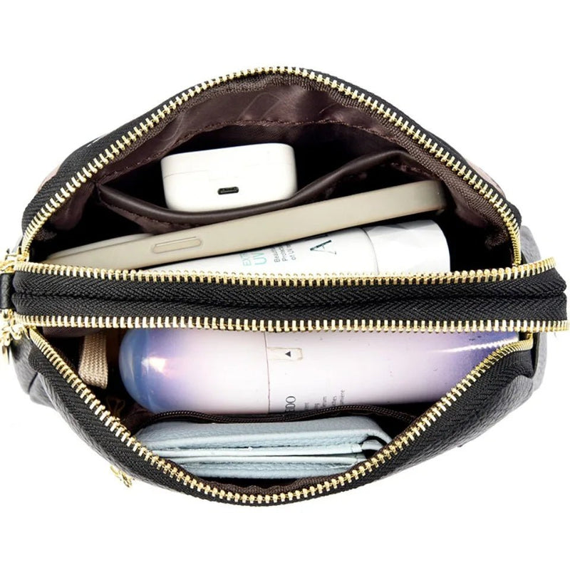 SaneShoppe - Soft Leather Luxury Handbags Women Bags Designer Shoulder Crossbody Bags for Women Top Quality Purses Wallet Bags Sac A Main Hot