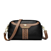 SaneShoppe - Soft Leather Luxury Handbags Women Bags Designer Shoulder Crossbody Bags for Women Top Quality Purses Wallet Bags Sac A Main Hot