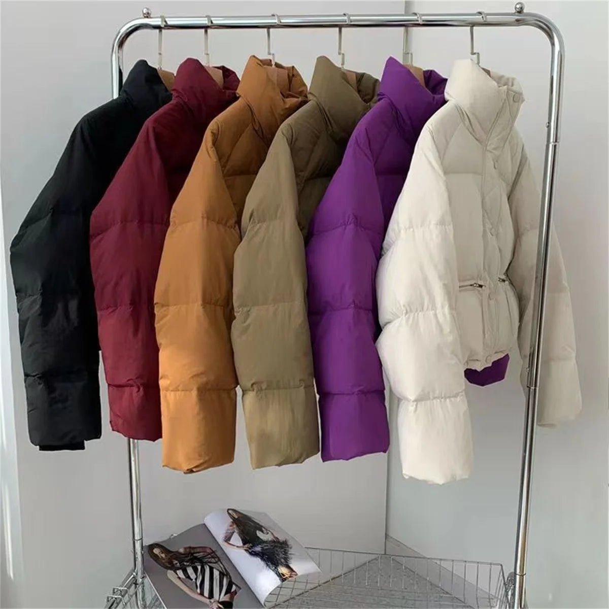 SaneShoppe - Trendy Loose Women's Short Cotton Jackets Coat Winter Fashion Thickened Sense Bread Clothes Outwear Office Ladies Quilted Jacket