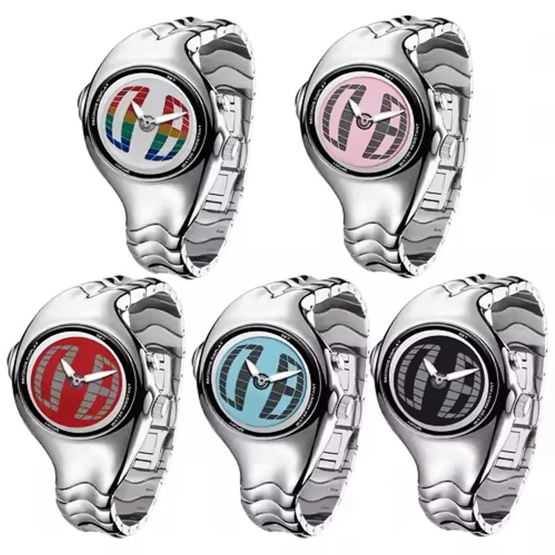 SaneShoppe - Twisted Watches Digital Watch Men Waterproof Quartz Wristwatches Male