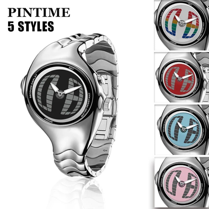 SaneShoppe - Twisted Watches Digital Watch Men Waterproof Quartz Wristwatches Male