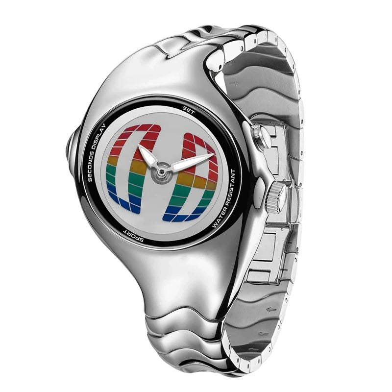 SaneShoppe - Twisted Watches Digital Watch Men Waterproof Quartz Wristwatches Male