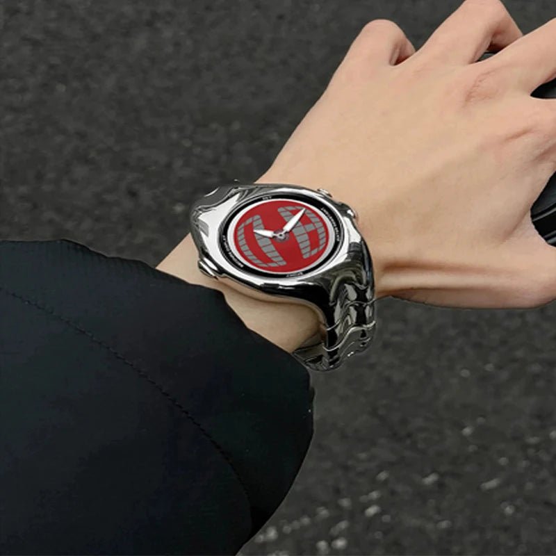 SaneShoppe - Twisted Watches Digital Watch Men Waterproof Quartz Wristwatches Male