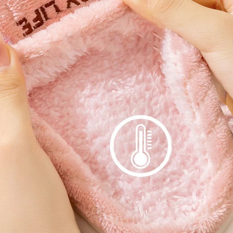 SaneShoppe - Winter Home Cotton Slippers for Women's Indoor Soft Sole, Non slip, Warm, Not Tired, Simple Couple Cotton Shoes for Men