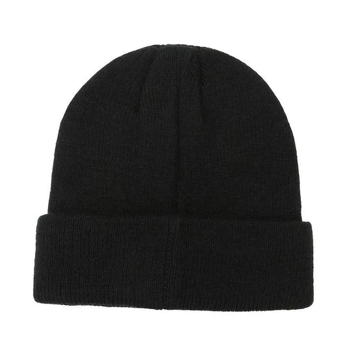 SaneShoppe - Winter Men Women Hats Outdoor Riding Cold Warm Ear Knitted Cap Fashion Versatile Solid Color Dome Caps Hot
