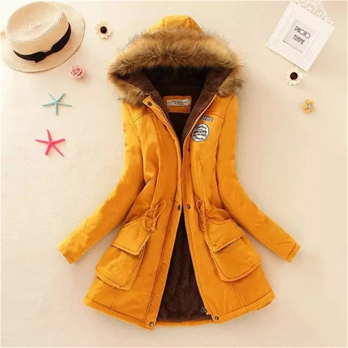 SaneShoppe - Winter Warm Parkas Jacket Women New Fashion Korean Loose Hooded Thick Casual Cotton Padded Coat Female Overcoat Casual Lady Tops