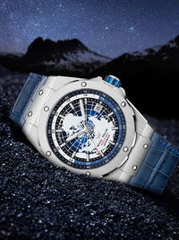 SaneShoppe-Welly Merck Men's Business Automatic Mechanical Watch - WM 124M-WM