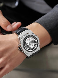 SaneShoppe-Welly Merck Men's Business Automatic Mechanical Watch - WM 124M-WM