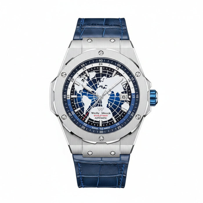 SaneShoppe-Welly Merck Men's Business Automatic Mechanical Watch - WM 124M-WM