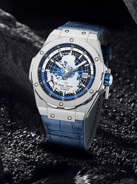 SaneShoppe-Welly Merck Men's Business Automatic Mechanical Watch - WM 124M-WM