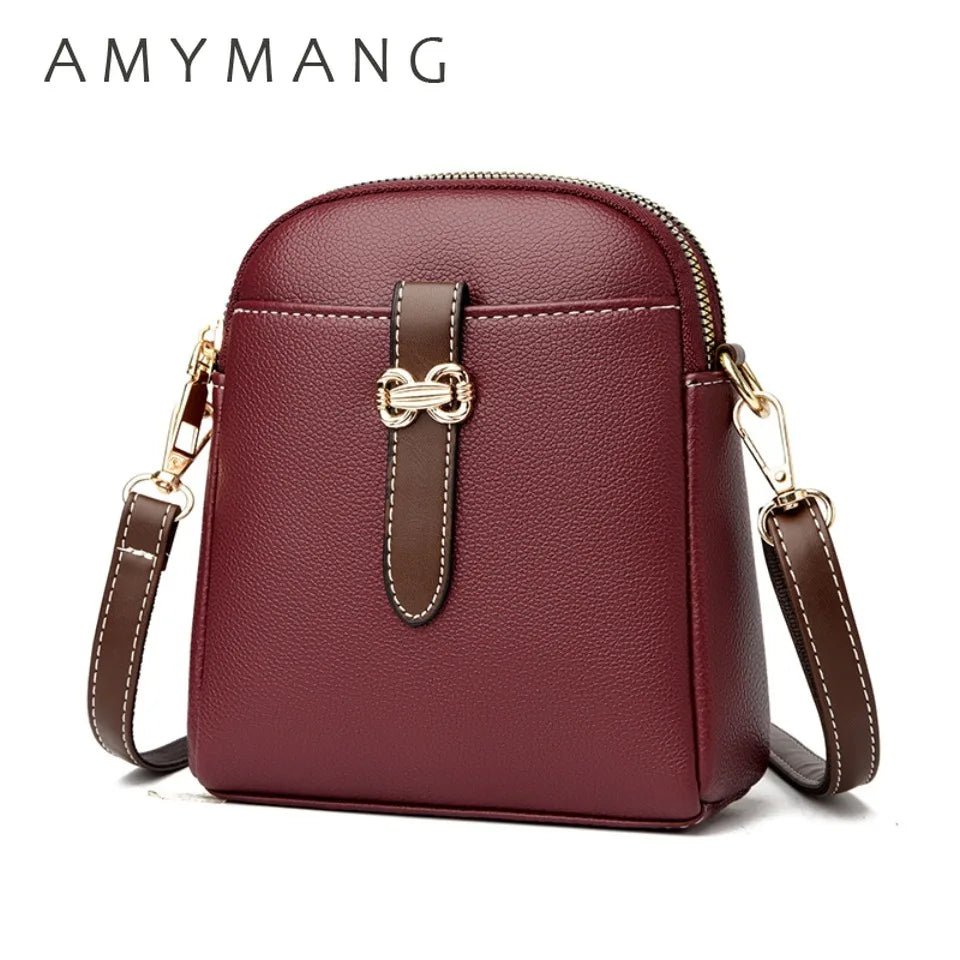 SaneShoppe - Woman Luxury Purses and Handbags Designer Soft Leather Shoulder Crossbody Bags for Women 2025 Ladies Messenger Bag Sac A Main