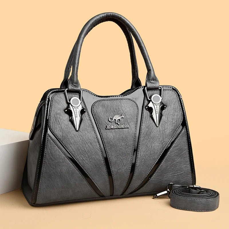 SaneShoppe - Women Bags Luxury Handbags Fashion Totes Ladies Shoulder Bags High Quality PU Leather Casual Totes Top Handle Shoulder Messenger